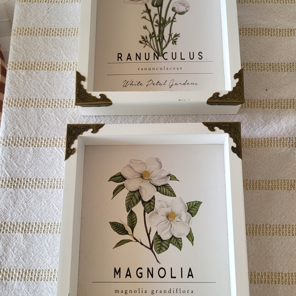 Floral Botanical Wall Art Set